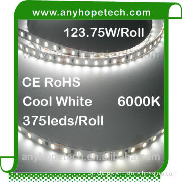 Non waterproof high lumen 6000k flexible led strips